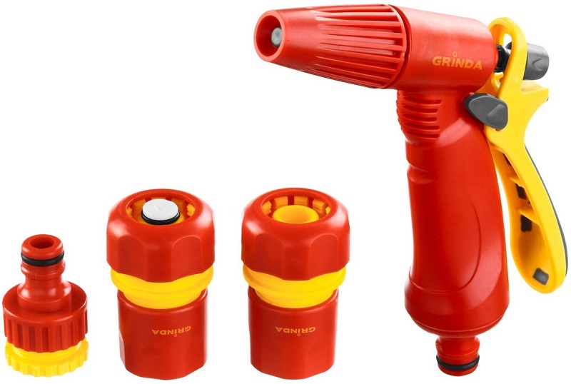 Набор поливочный пистолет, комплект арматуры 1/2  GRINDA 8-427386_z02