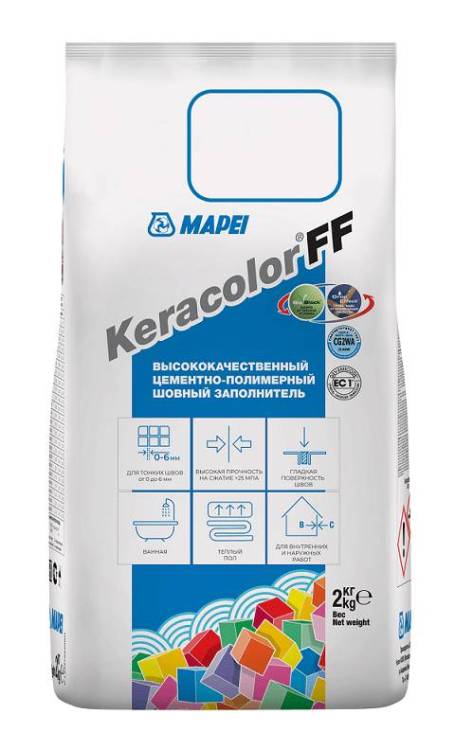 Затирка д/швов песочный KERACOLOR FF 2,0кг № 133