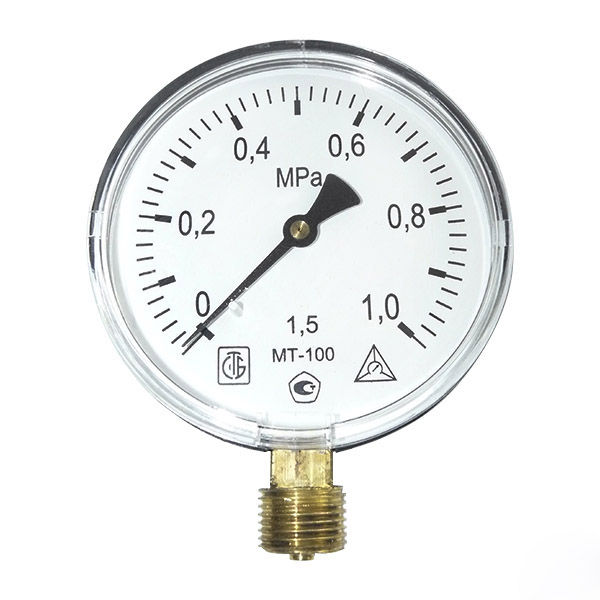Манометр МТ-100 0,6 МПа 1/2"
