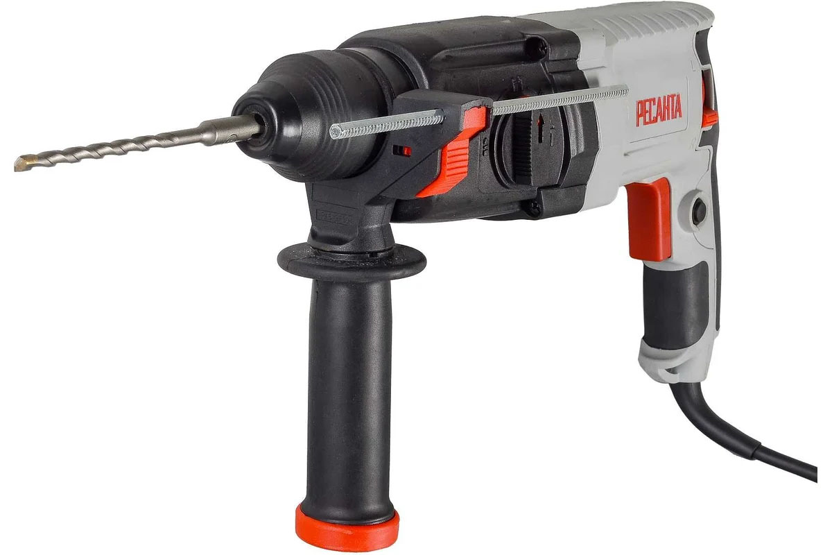 Перфоратор SDS-plus П-32-1000К, 1000Вт, 3 режима, 5,2Дж, кейс Ресанта