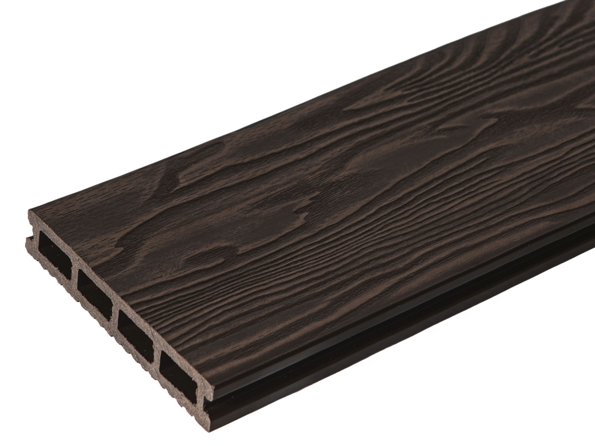 Террасная доска 25*150*4000мм 3D TalverWood брашинг венге 