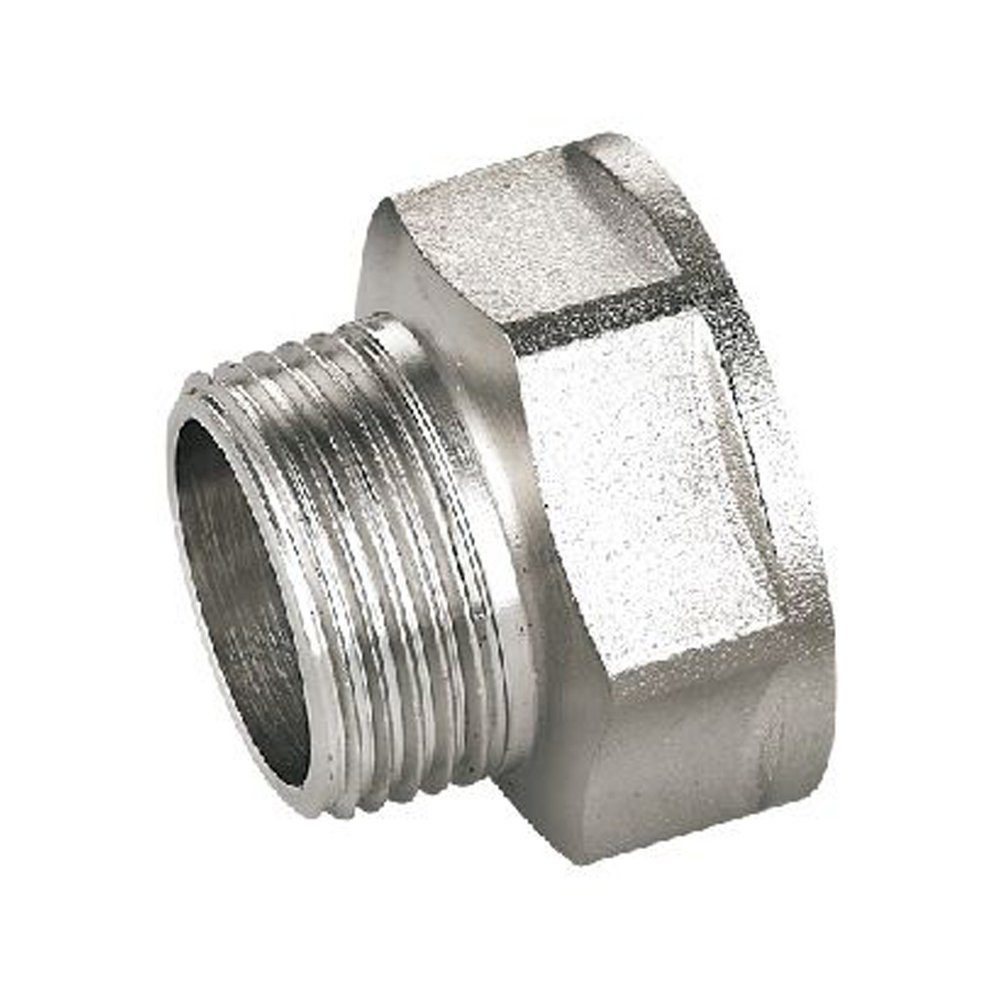 Переходник 1 1/2" x 1 1/4" г/ш никель