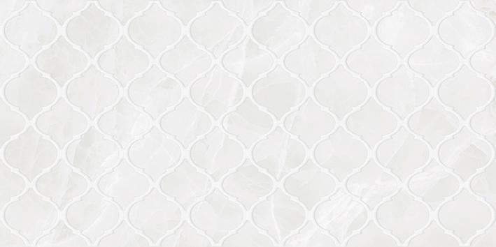 Плитка 300*600 Laparet Plazma Nuance декор белый