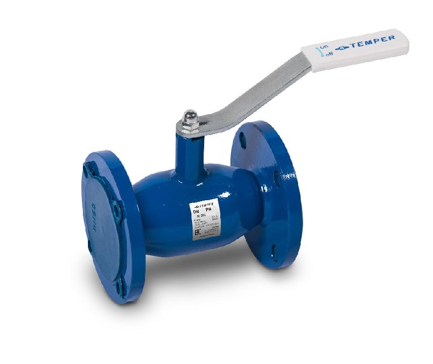 Кран шаровый фланцевый под задвижку DN50 PN40 Temper