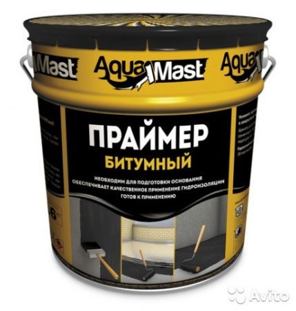 Праймер битумный ТЕХНОНИКОЛЬ AquaMast, 18 л