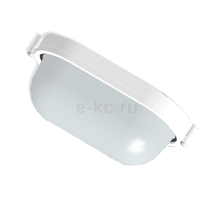 Светильник НПП-60w Банник овал IP65 белый 1005500938