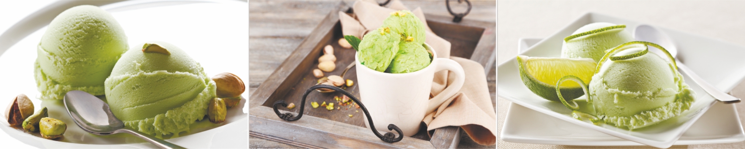 Фартук Листовая панель ПВХ Фисташковое мороженое 3,0м Ур.