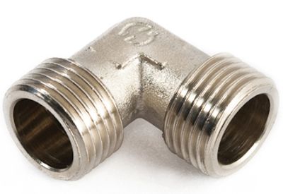 Уголок 1/2" ш/ш никель