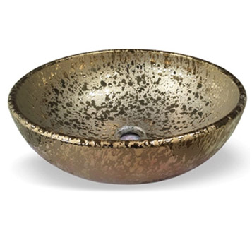 Умывальник J2056J золото для столешницы (395*395*150) COMFORTY