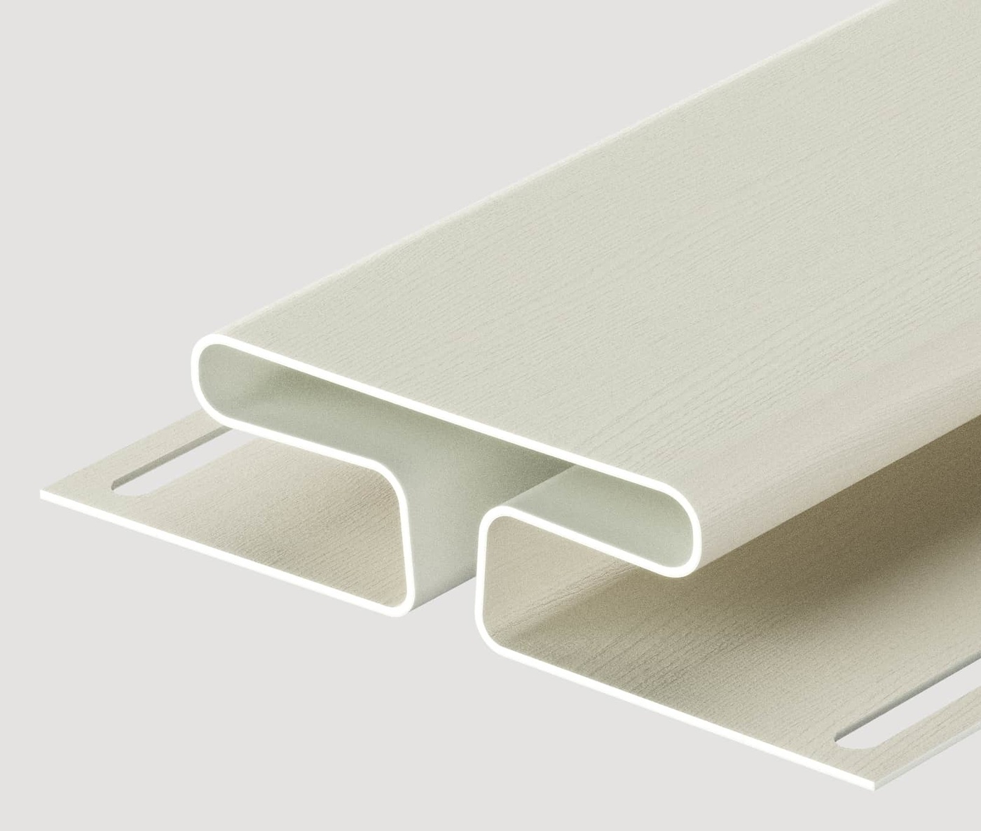 Сайдинг виниловый планка соединит. 3,05м сливки Деке