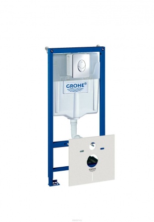 Система инсталляции Rapid SL 3 в 1 для подв.ун, панель Skate Cosmopolitan 38772001 GROHE