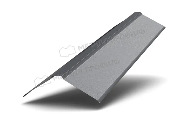 Планка конька плоского (полка 190 мм) 2м RAL 7024 VikingMP Е 