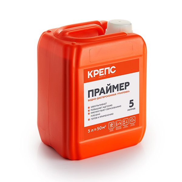 Грунтовка КРЕПС Праймер 5,0л универсальная 
