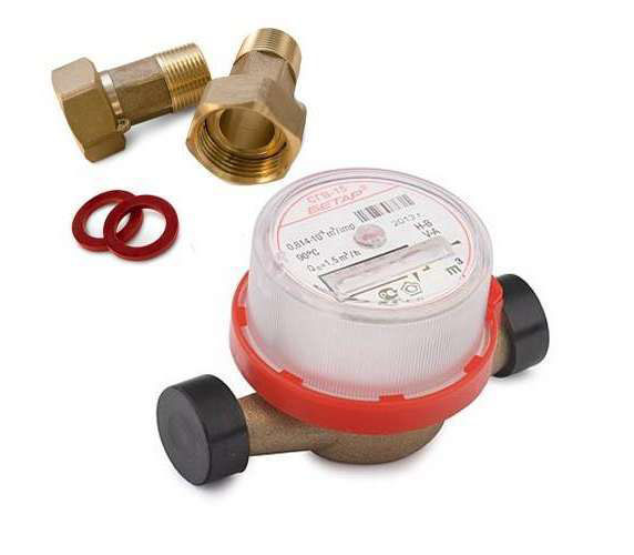 Счетчик для воды БЕТАР СГВ-15 ОК (с обратным клапаном) г. Чистополь