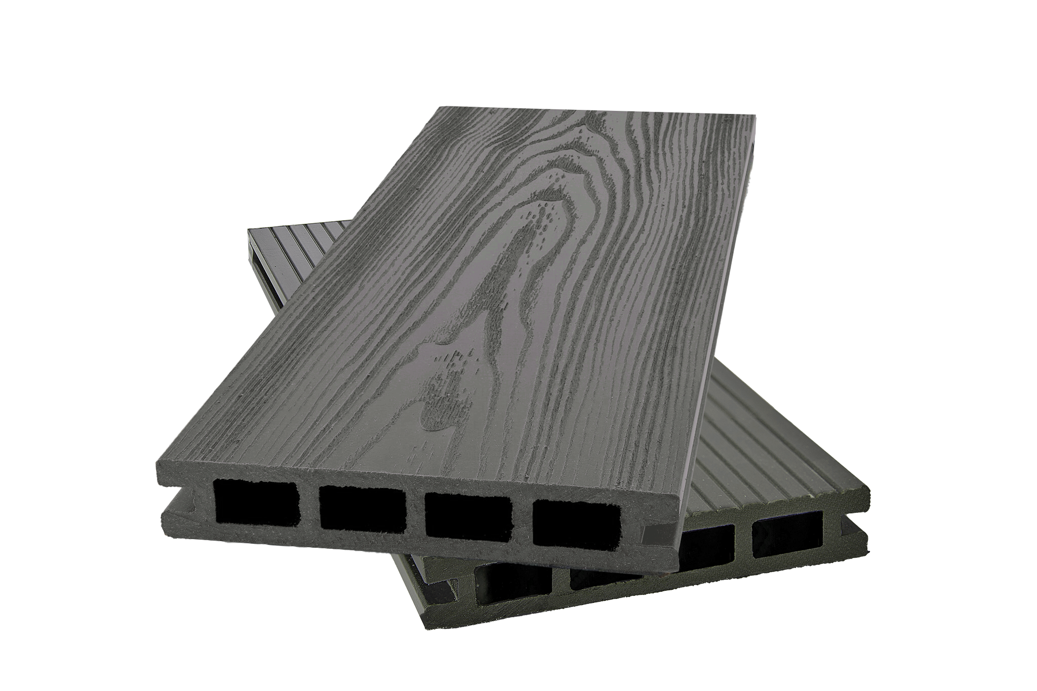 Террасная доска ДПК 24*140*4000мм TAVOLA ECO Винтаж 3D серый 