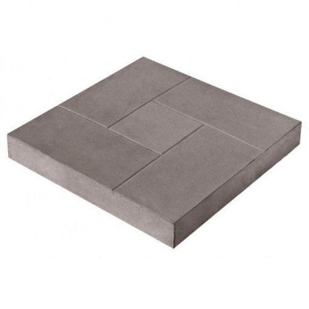 Плитка тротуарная Калифорния 300*300*30 серая 