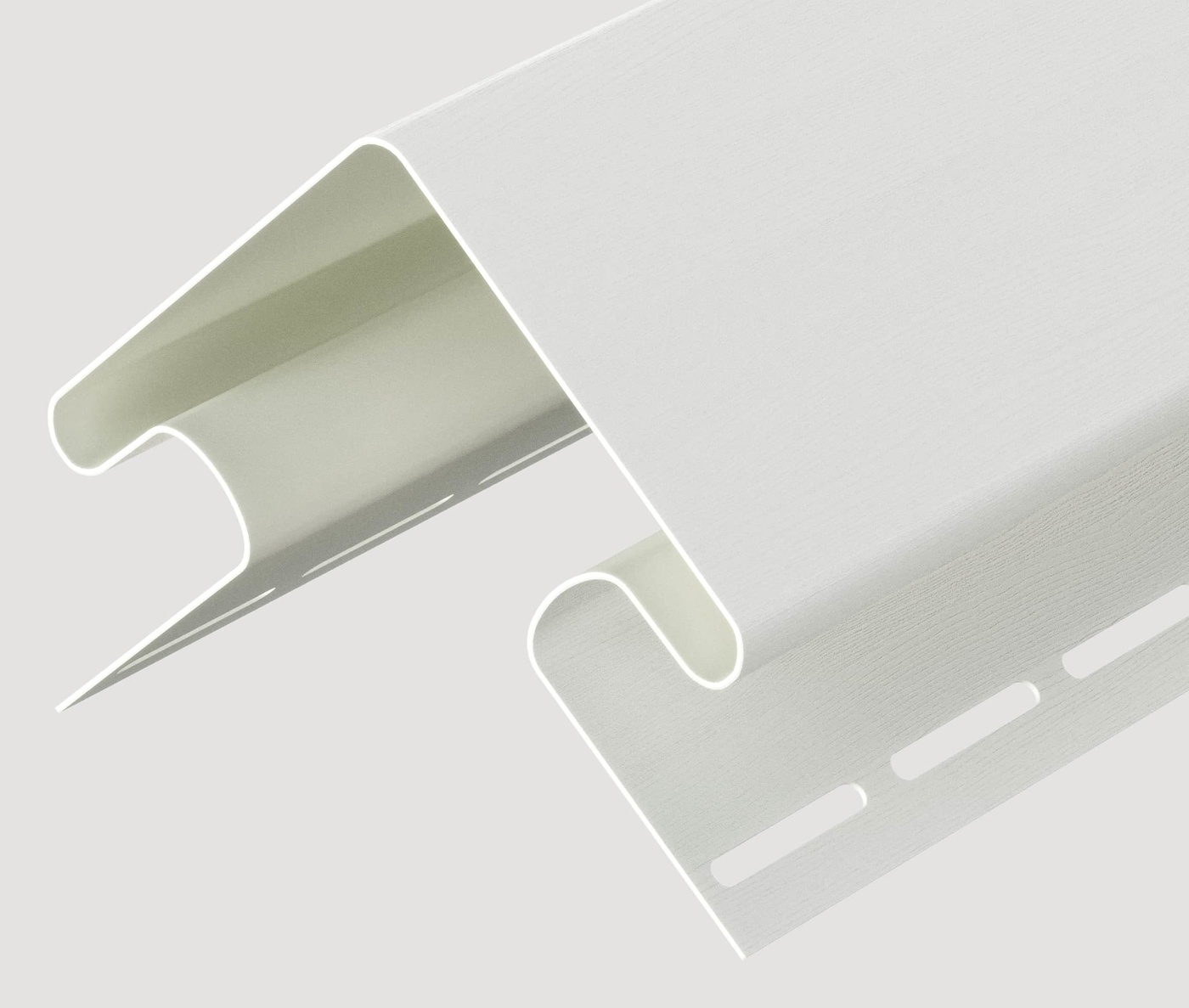 Сайдинг виниловый угол внешний 3,05м пломбир Дёке