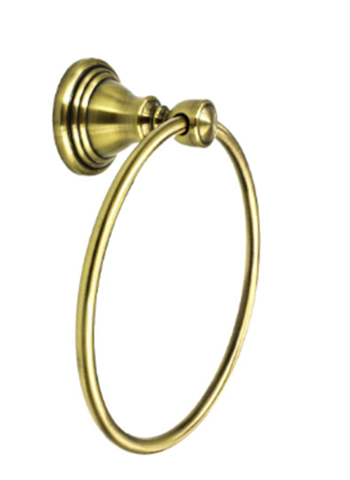 Полотенцедержатель кольцо BRONX gold BXG-65711