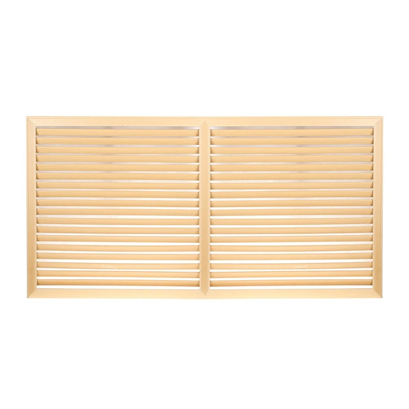 Решетка радиаторная бежевая 600* 600