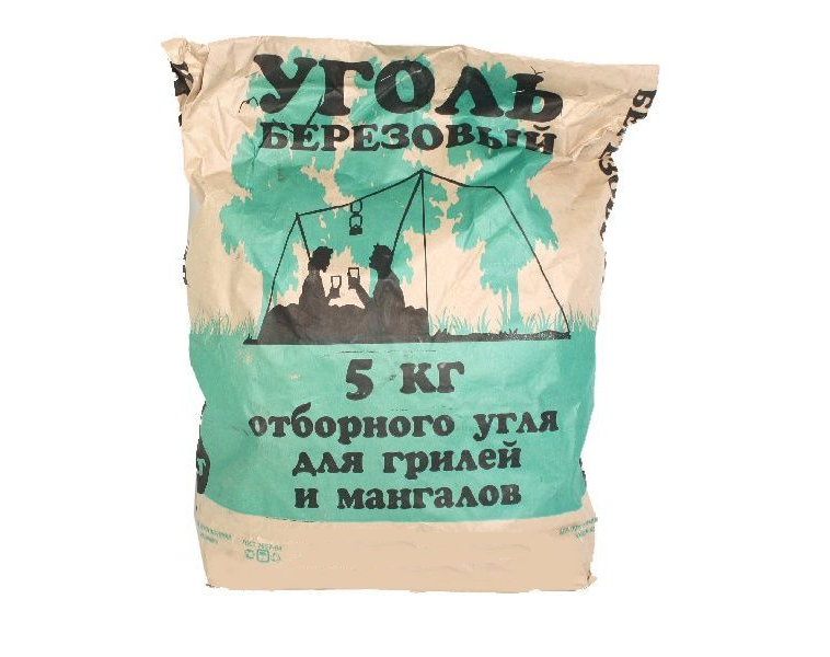 Уголь березовый 5 кг