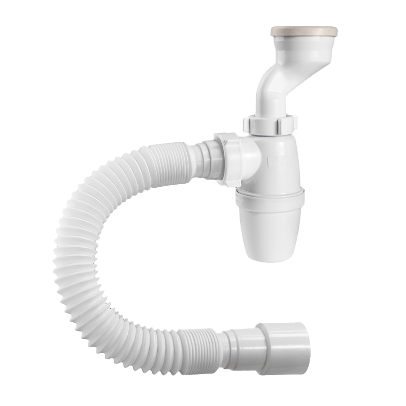 Сифон для писсуара 1 1/4"*40 с гофрой 40*50 Орио Р-31009