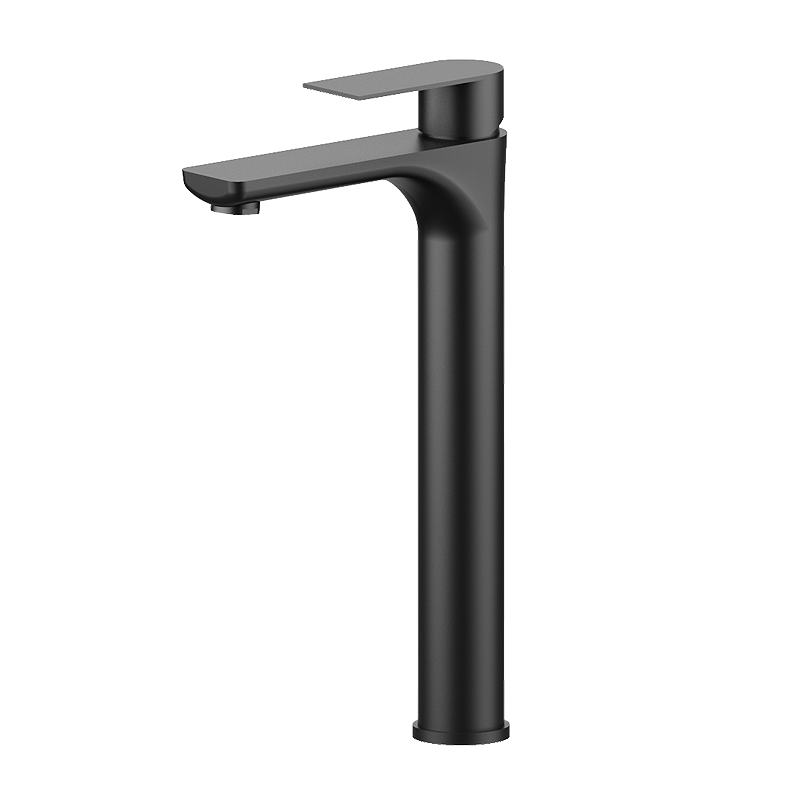 Смеситель для накладной раковины OSGARD RONDA BLACK A23113 черный