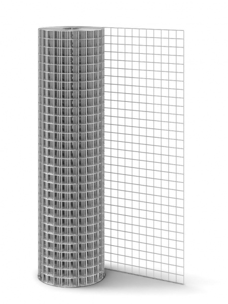Сетка сварная 25*25 оцинкованная 1,0*10м (1,2мм)
