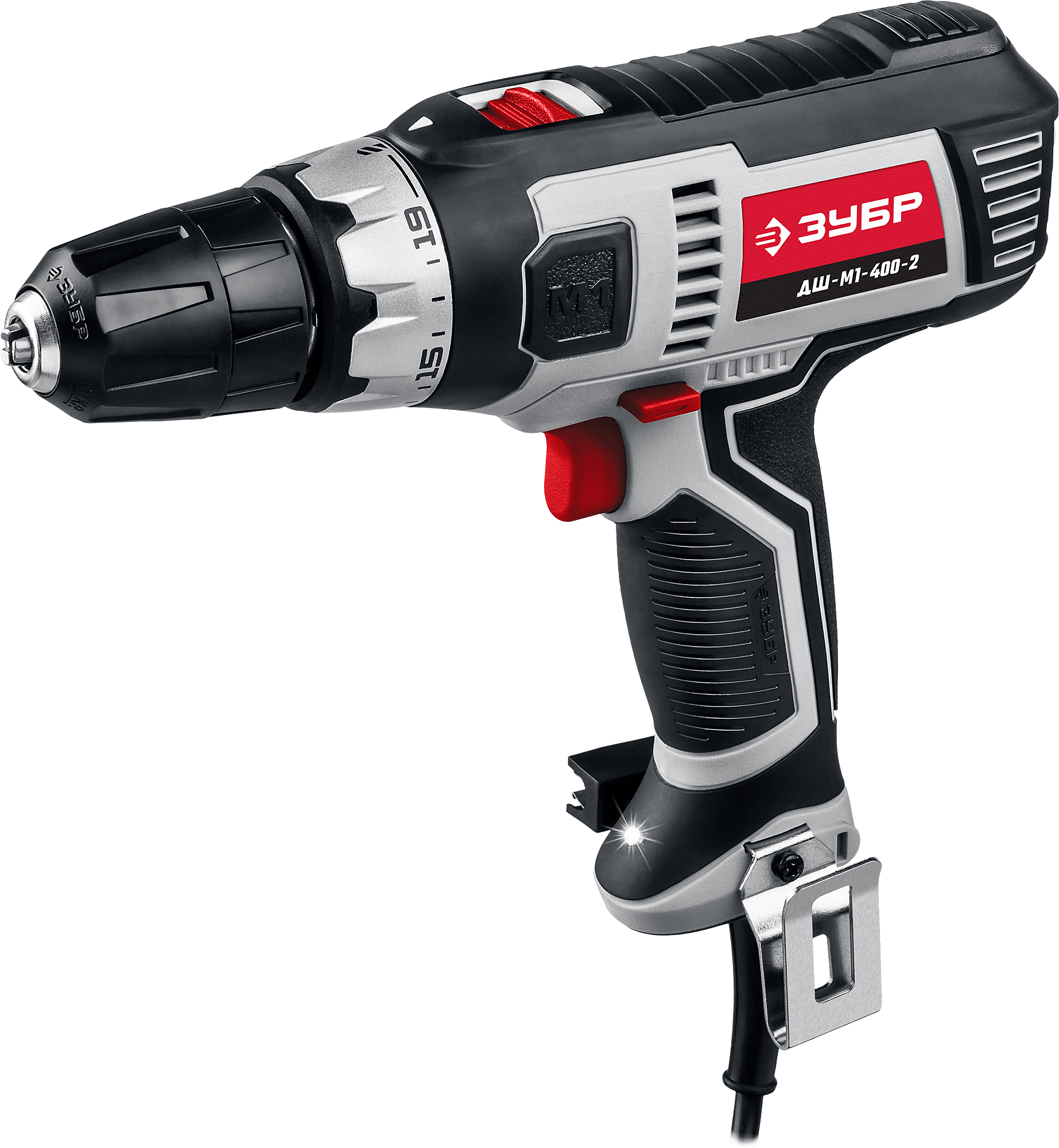 Дрель-шуруповерт электр. ДШ-М1-400-2 400Вт, 40Нм, реверс, (коробка) ЗУБР