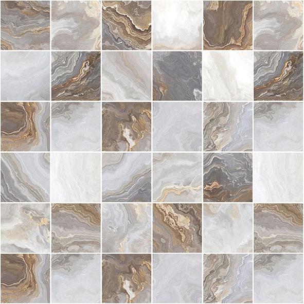 Плитка 300*300 Laparet Goldy мозаика серая