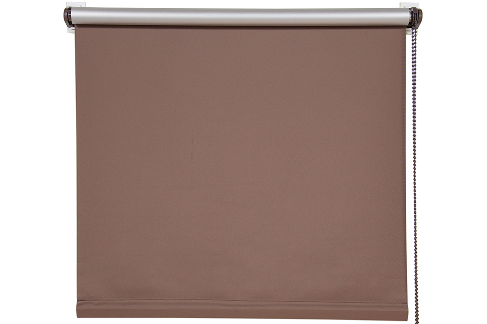 Ролета Блэкаут BASIC орех 55*160 (100%защита )