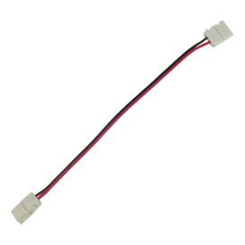 Коннектор LED соед. с двумя 2-х конт.зажим. 8мм с кабелем 15см Ecola SC28C2ESB