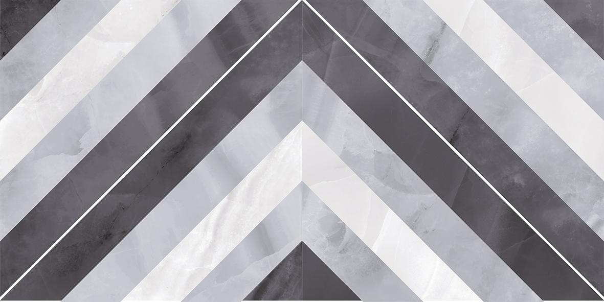 Плитка 250*500 Laparet Prime серая микс 34025