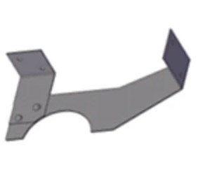 Решетка радиаторная кронштейны (4шт)