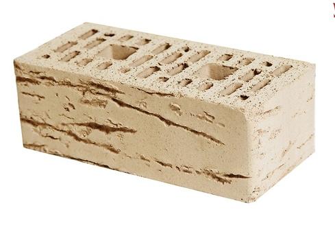 Кирпич керам полутор лицевой пустотелый  Сливки Рустика Меланж Челябинск  (499)