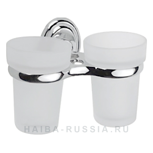 Держатель стаканов двойной HB1508 HAIBA