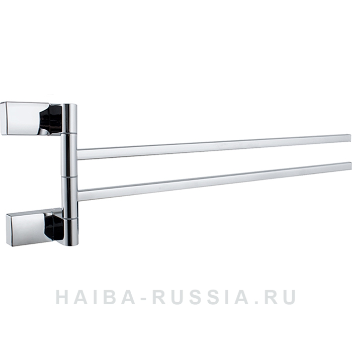 Полотенцедержатель 2-е рога HB8812 HAIBA