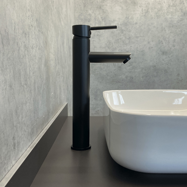 COMFORTY. Смеситель для раковины, картридж 35 мм, черный матовый, FC018B-CMT