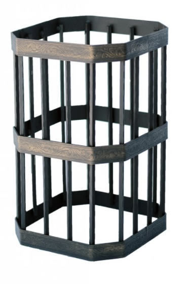 Сетка-каменка натрубная 312х312х500мм, НМК