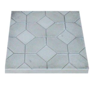 Плитка тротуарная Ковер 500*500*50 серая