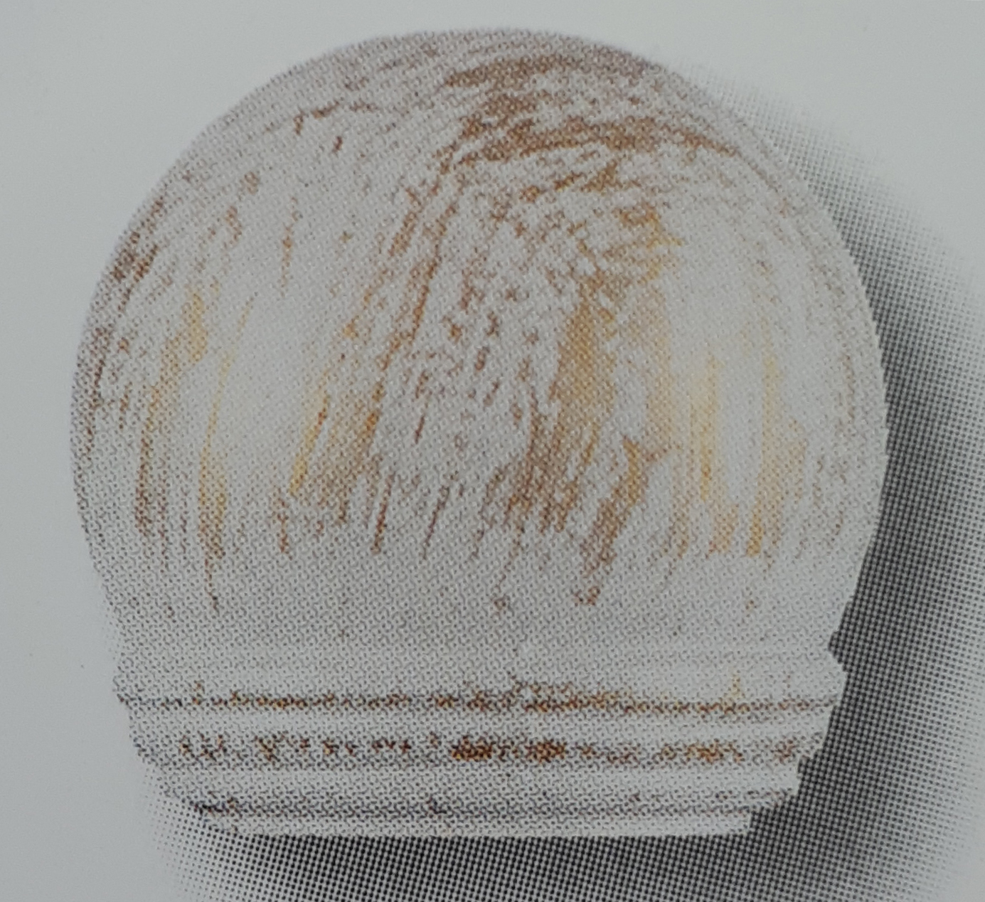 Наконечник д.16 Белое золото Шар