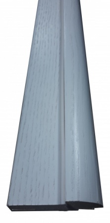 Коробка дверная Белый ясень шпон Лига телескопическая 1шт