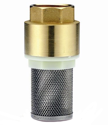 Клапан обратный 1" с латунным седлом и сеткой RVC 