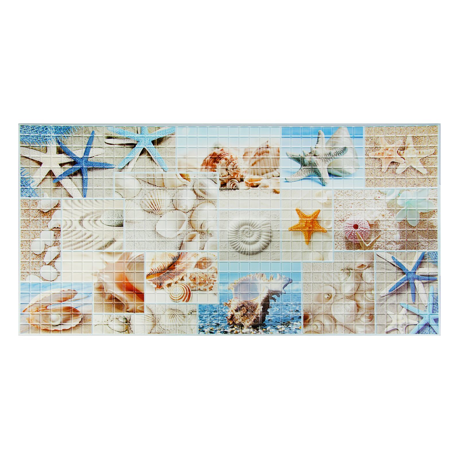 Панели ПВХ  мозаика пляж 960*480 мм
