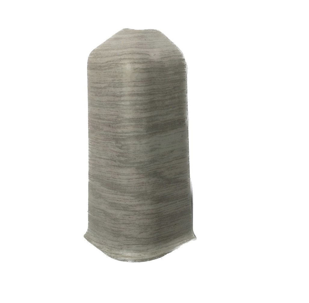 Плинтус пластик QVADRO 80  303 угол внешний 