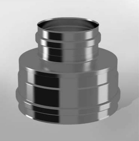 Конус КТ-Р D150/210мм, AISI 430/0,5мм ТиС