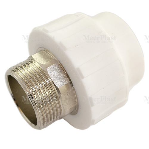 Муфта PP-R комб. нар/р DN 25х1" 
