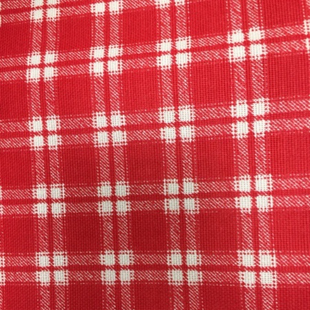 Штора хлопок "Радужная клетка"на ленте (145*250/220)