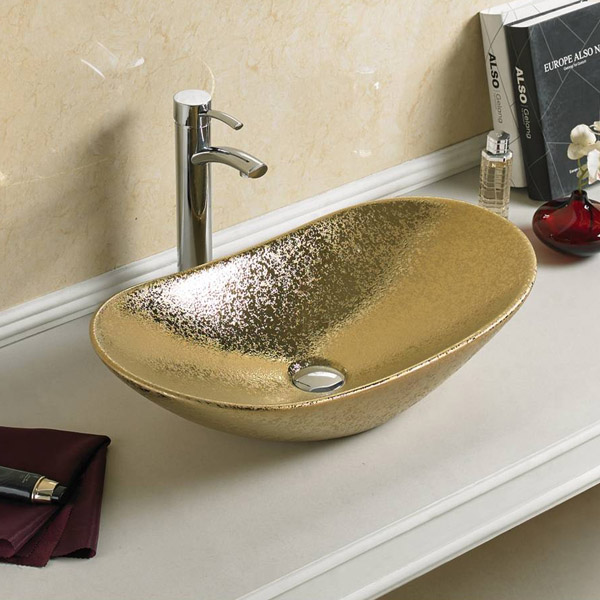 Умывальник 7811ASJ золото для столешницы (615*360*155) COMFORTY