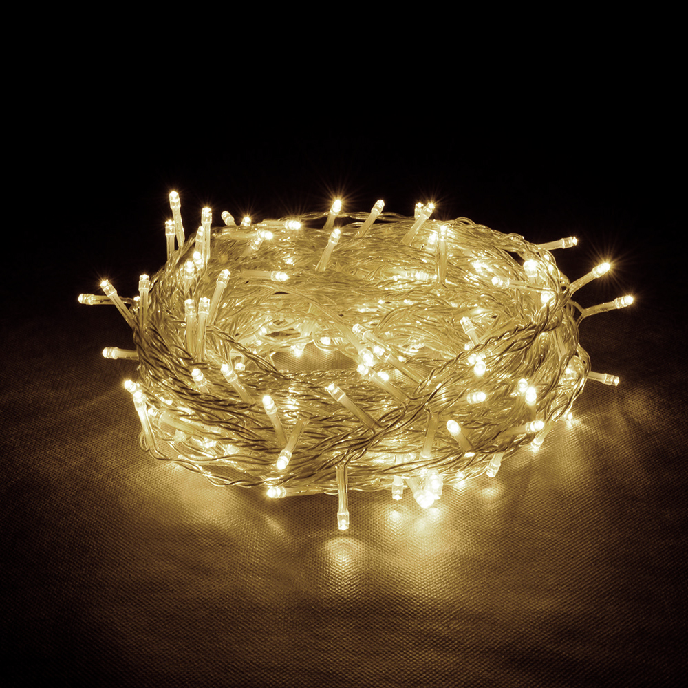 Электрогирлянда-конструктор VEGAS Нить, LED48 ламп, тепл.свет, 5 м, 24V,  55000 (нужен блок)