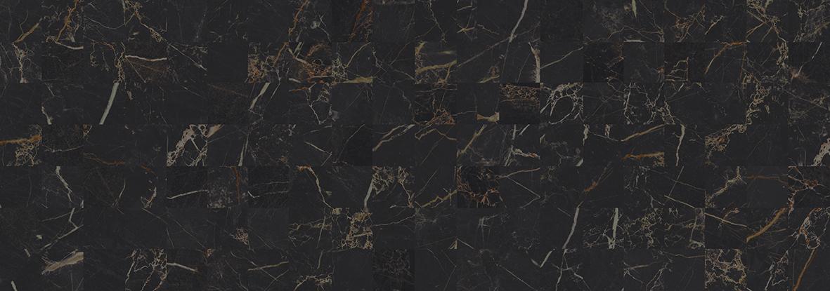Плитка 200*600 Laparet Royal черная мозаика 60052
